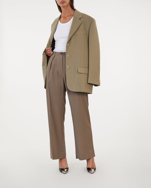 Trousers Suit Tailored Taupe 2