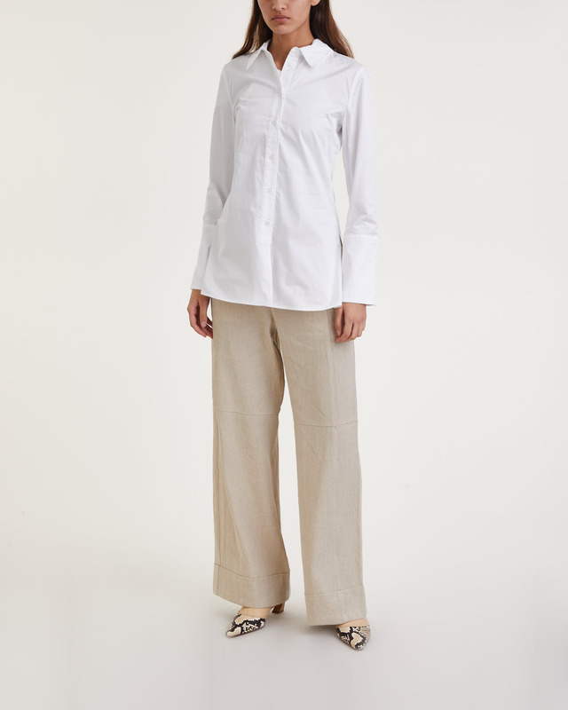 Acne Studios Trousers Tailored Linen Light sand 38