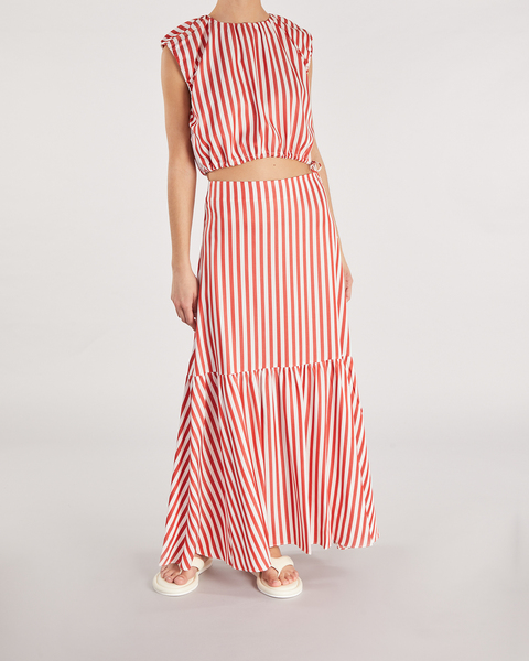 Skirt Minoo Stripe Red 2