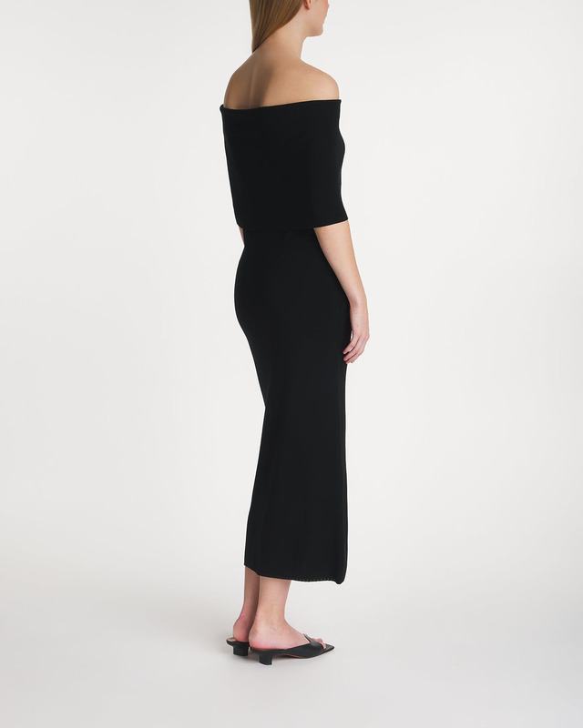 Filippa K Klänning Off Shoulder Svart XL