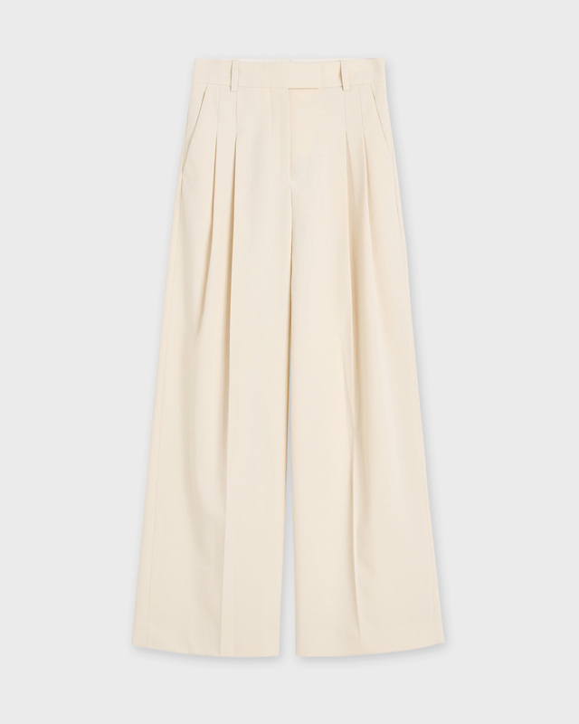 By Malene Birger Byxor Cymbaria High-Waist  Pearl 40