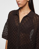 Malina Shirt Moa Knitted Chocolate M