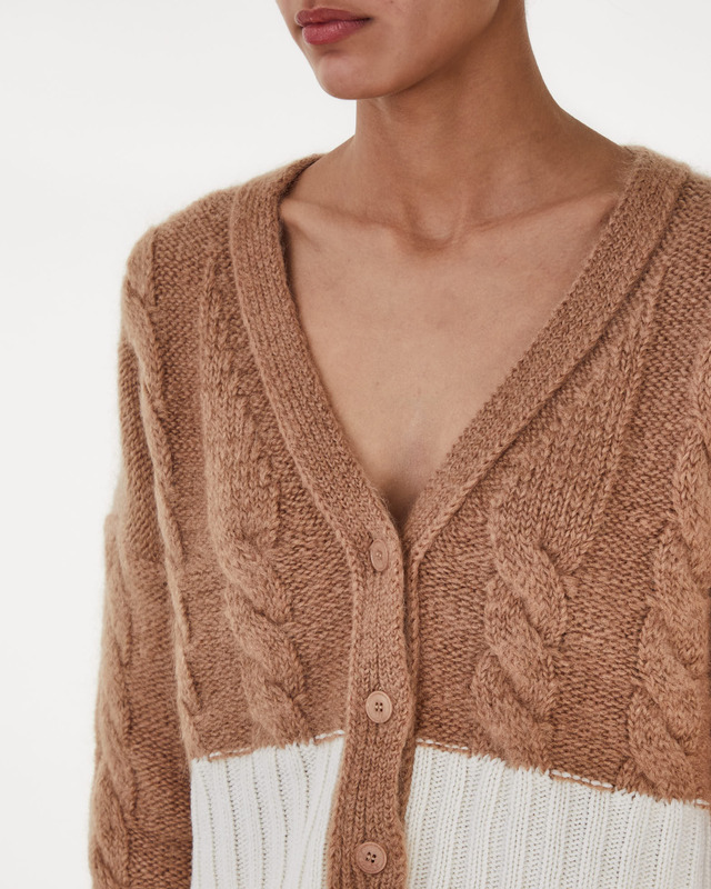 Filippa K Cardigan Mohair Camel L