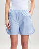 Filippa K Shorts Striped Drawstring Ljusblå 38