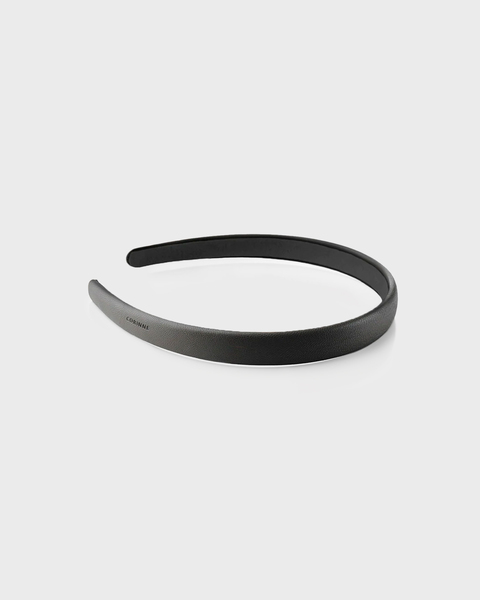 Vegan Diadem Narrow Plain Svart ONESIZE 1