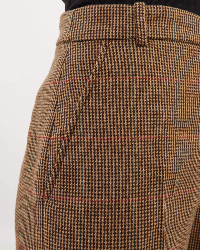 POLO Ralph Lauren Trousers Cra Pt Full Length Flat Brun US 6 (EUR 38)
