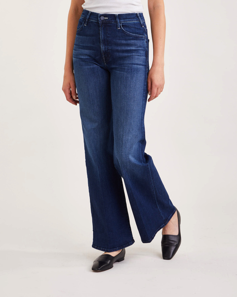Jeans The Hustler Roller Sneak Mörkblå 2