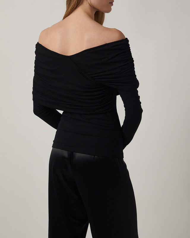 VIVEH Top Plum  Black 34