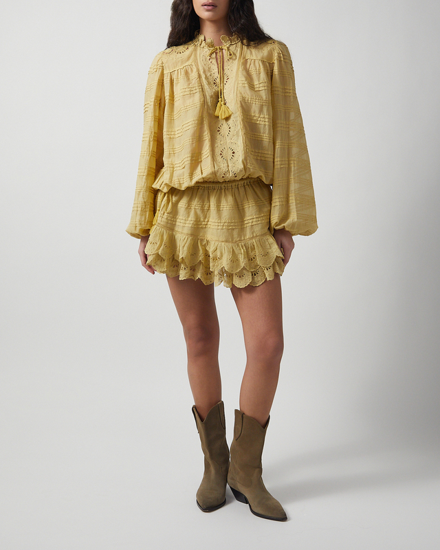 Isabel Marant Étoile Dress Preya Ljusbrun FR 42 (EUR 40)