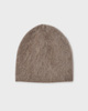 LISA YANG Mössa Brushed Beanie Cashmere  Brun ONESIZE