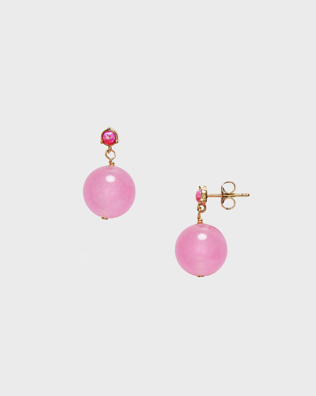 Anni Lu Earring Pink Bubbles Light Pink