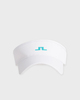 J Lindeberg Cap Yada Visor White ONESIZE