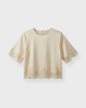 Wakakuu Icons Top Canary Lace Light yellow XS
