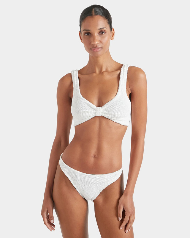Hunza G Bikini Bonnie White ONESIZE