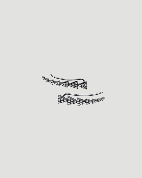 Earring Gloria Ear Climber Svart ONESIZE 1