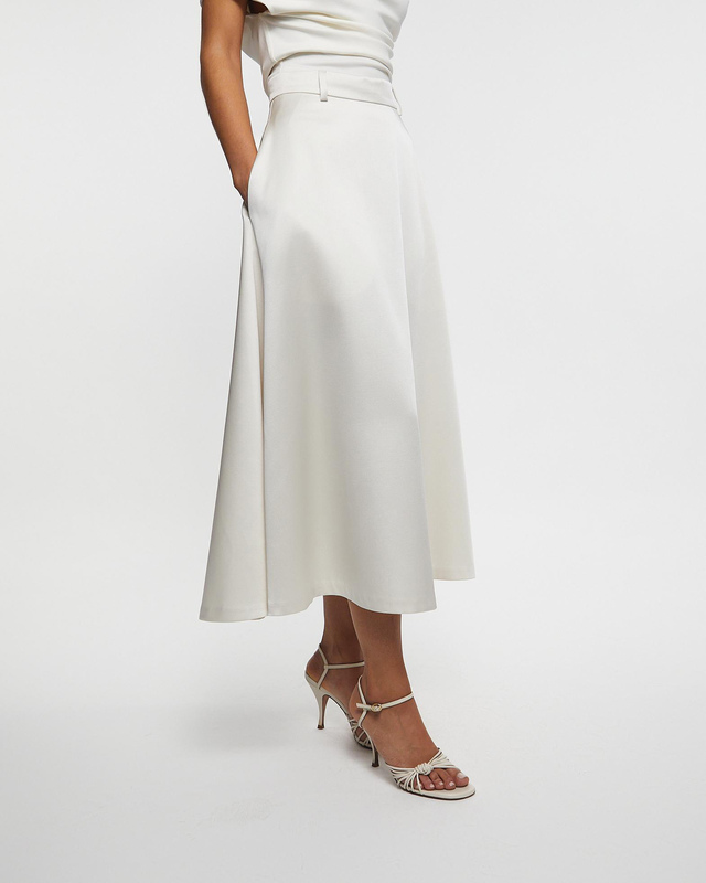 Wakakuu Icons Kjol Rio Satin  Creme S