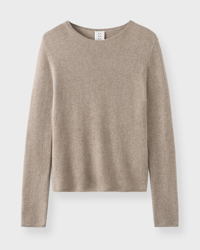 Almada Label  Tröja Awa Crewneck Cashmere Nougat XS