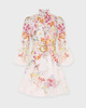 Zimmermann Dress Natura Buttoned Mini Pink 2 (M-L)