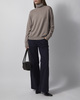 Wakakuu Icons Genser Cashmere Wool Turtleneck Sand XL