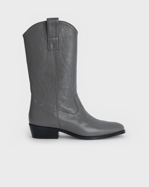Stövlar Lucky Cement Nappa Leather Grå 1