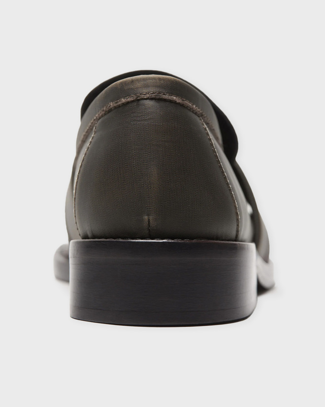 Acne Studios Loafers Logo Leather Brun EUR 40