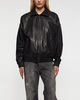 Acne Studios Jacket Relaxed Leather  Black 34