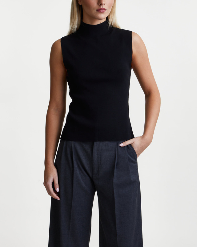 Dagmar Topp Open Back Svart M