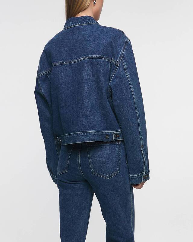 KHAITE Jacka Saunder Denim Bone M