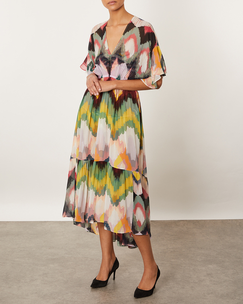Dress Libellule Robe Longue Multicolor 1