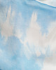 Ganni Top Printed Satin Slip  Blue 42