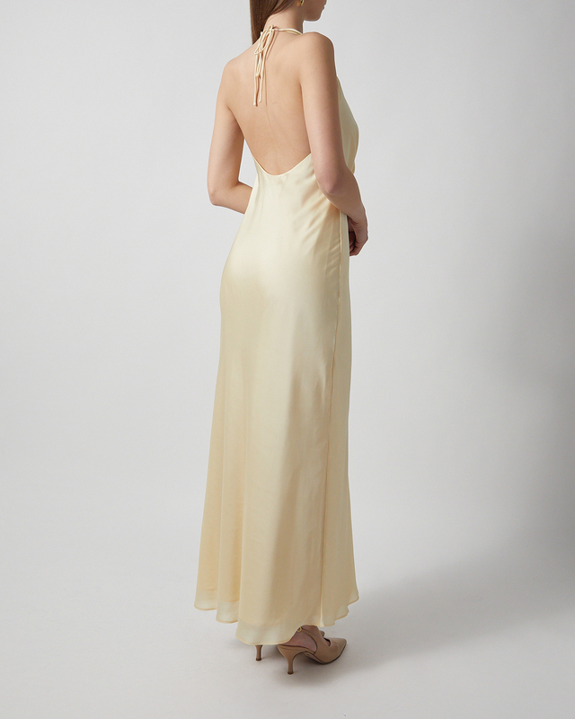 ROTATE  Dress Chiffon Halter 38