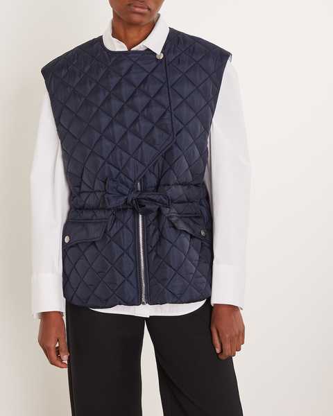 Vest  Recycled Ripstop Quilt Sky captain 1