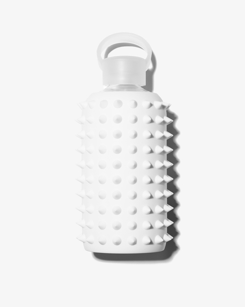 Waterbottle Spiked White 1