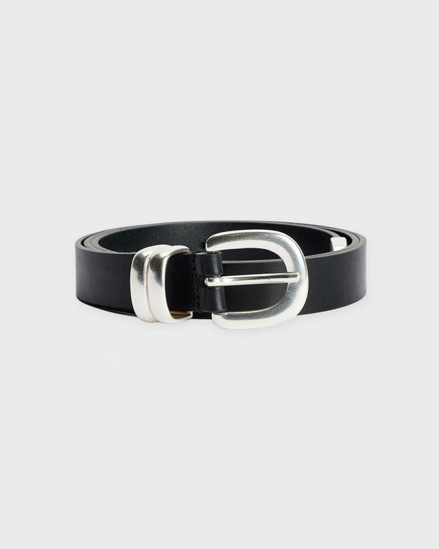 By Malene Birger Belt Zoilo Leather Black ONESIZE