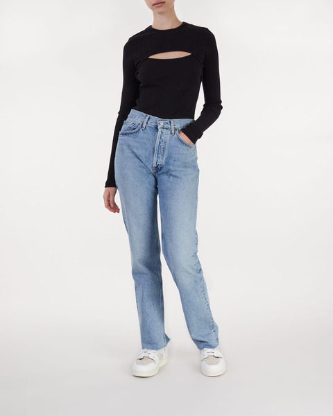 Lana Mid Rise Vintage Straight Sway  Washed blue 2