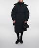 GANNI Jacka Tech Seersucker Puffer Svart XXS/XS