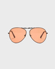 Acne Studios Solglasögon Square-Frame Brown ONESIZE