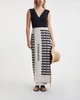 By Malene Birger Towel Lemora Svart/vit ONESIZE