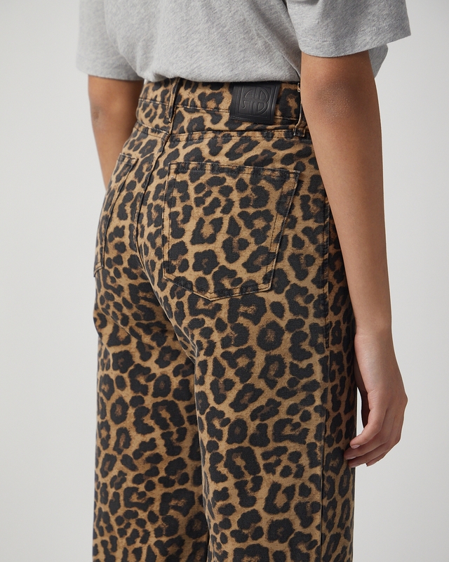 Anine Bing Jeans Hugh Leopard 28