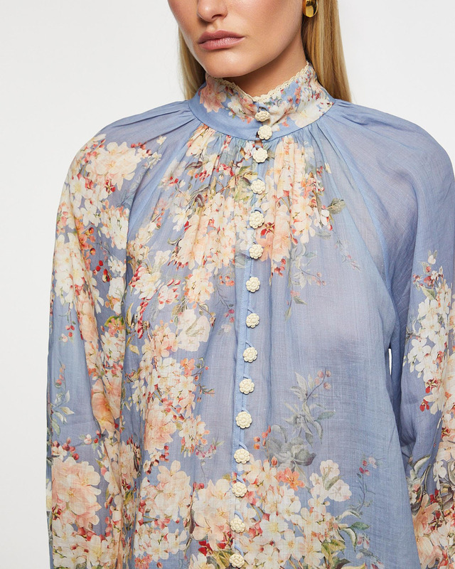 Zimmermann Blus Cascadian Billow Blue 3 (L-XL)