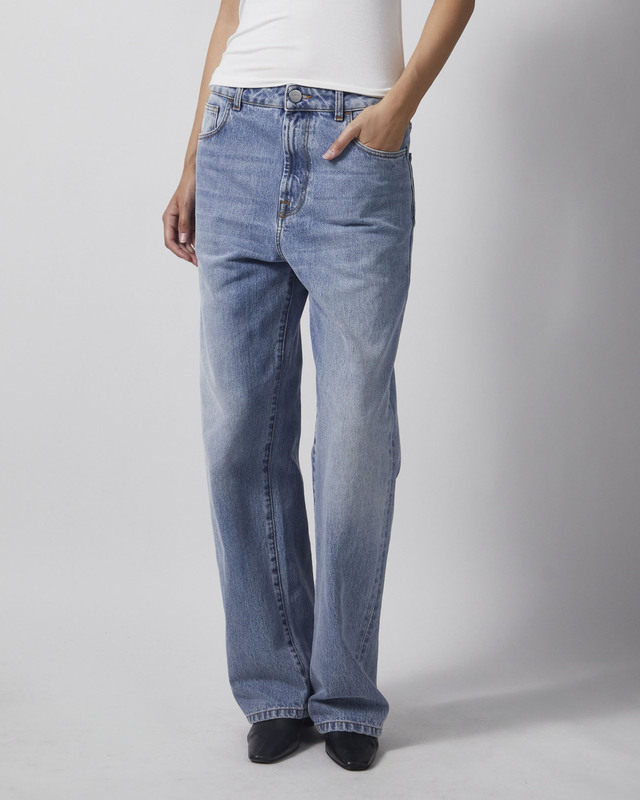 RÓHE Jeans Bruun Signature Baggy Denim Washed Blue 36