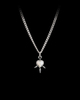 Maria Nilsdotter Necklace Three of Swords Silver ONESIZE