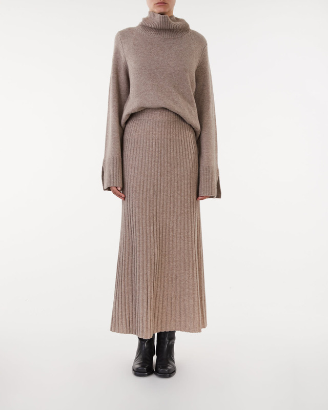 Wakakuu Icons Daphne Rib Skirt Mole L