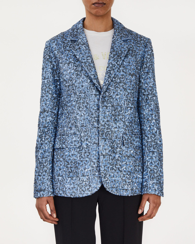 Zadig & Voltaire Kavaj Vanille Sequins  Denim 38