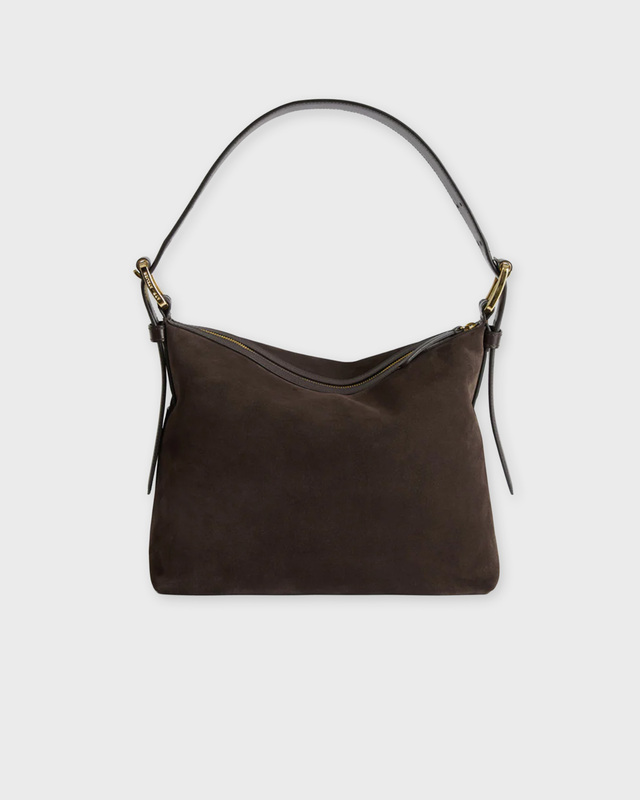 ATP Atelier Bag Bassanina Walnut Suede Vacchetta Valnöt ONESIZE