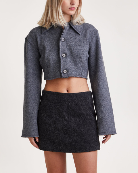 Skirt Heat Grey melange 1