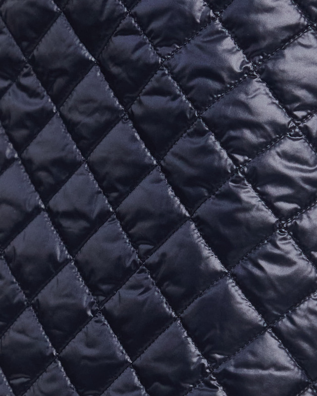 Moncler Kjol Diamond-Quilted Mini Navy IT 40 (EUR 34)