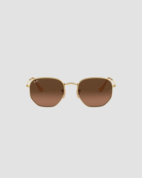 Sunglasses Hexagonal 51 Gold 1
