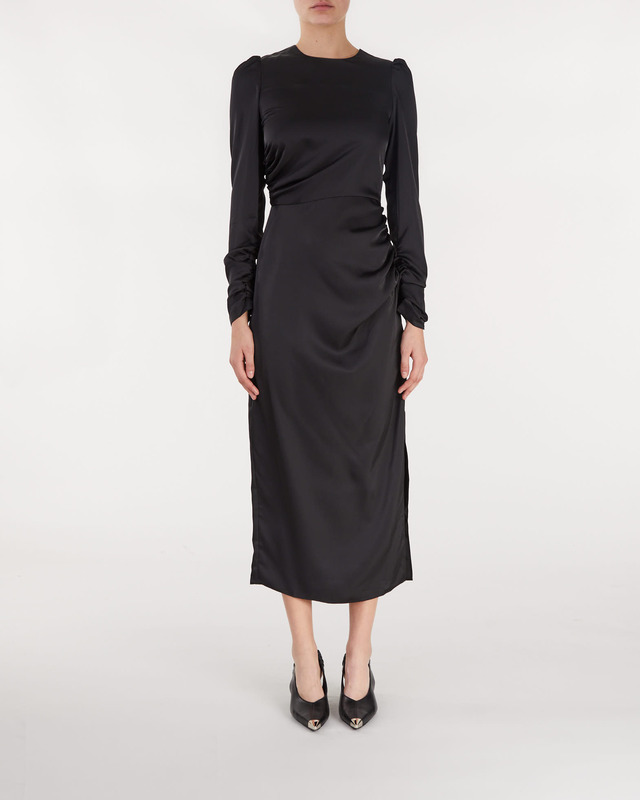 Wakakuu Icons Satin Dress Svart M
