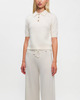 LISA YANG Top Carolyn Cashmere White 0 (XS-S)